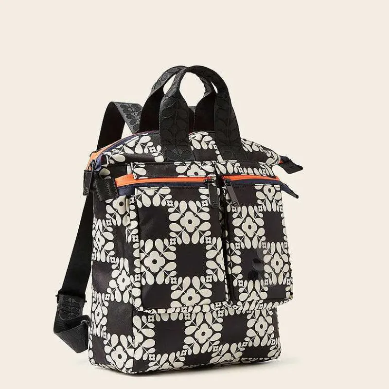 Orla Kiely Gifts Under £350-Axis Medium Backpack