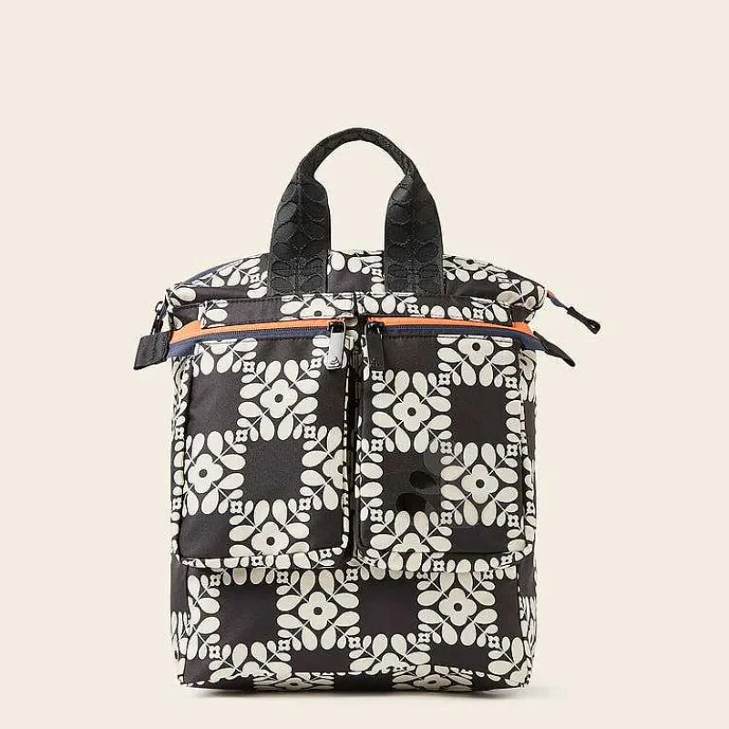 Orla Kiely Backpacks-Axis Medium Backpack