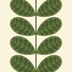 Orla Kiely Wallpaper-Botanica Fern Wallpaper
