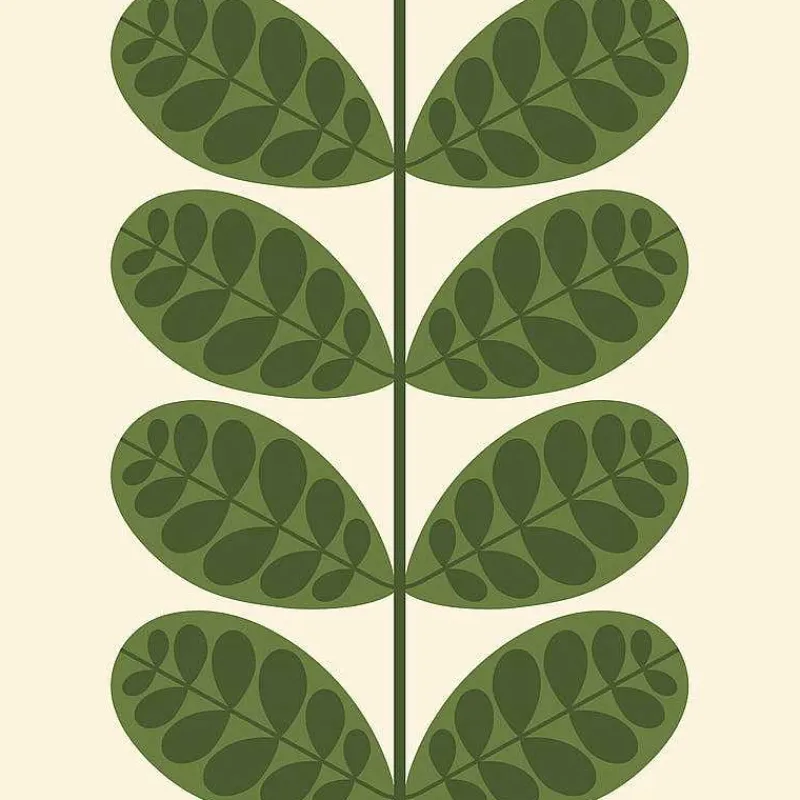 Orla Kiely Wallpaper-Botanica Fern Wallpaper