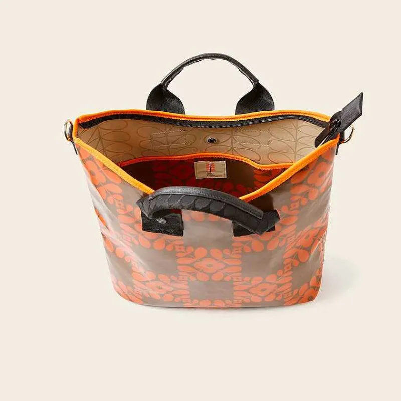 Orla Kiely Gifts Under £350-Carry Grab Bucket Bag