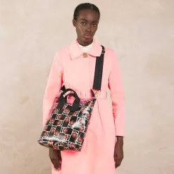 Orla Kiely Crossbody Bags-Carry Grab Bucket Bag