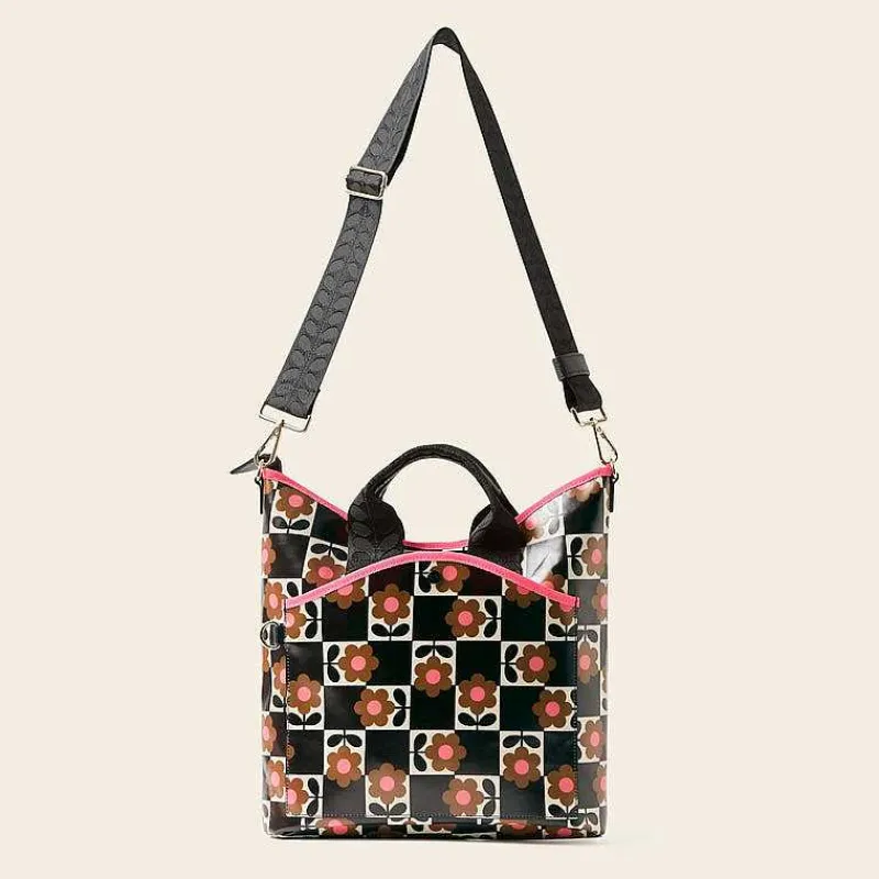 Orla Kiely Crossbody Bags-Carry Grab Bucket Bag