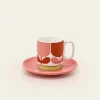 Orla Kiely Mugs & Teapots-Espresso & Saucer Set