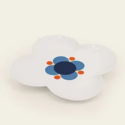 Orla Kiely Gifts Under £100-Flower Shaped Platter
