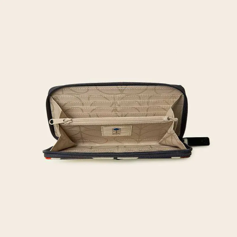 Orla Kiely Gifts Under £100-Forget Me Not Big Wallet