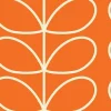 Orla Kiely Wallpaper-Giant Linear Stem Tomato Wallpaper