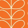 Orla Kiely Wallpaper-Giant Linear Stem Tomato Wallpaper