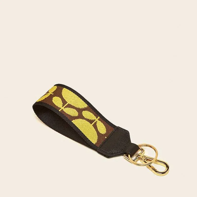 Orla Kiely Straps & Key Rings-Key Ring