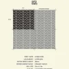 Orla Kiely Wallpaper-Linear Stem Charcoal Wallpaper