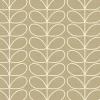 Orla Kiely Wallpaper-Linear Stem Stone Wallpaper