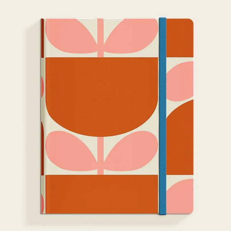 Orla Kiely Gifts Under £100-Medium Notebook