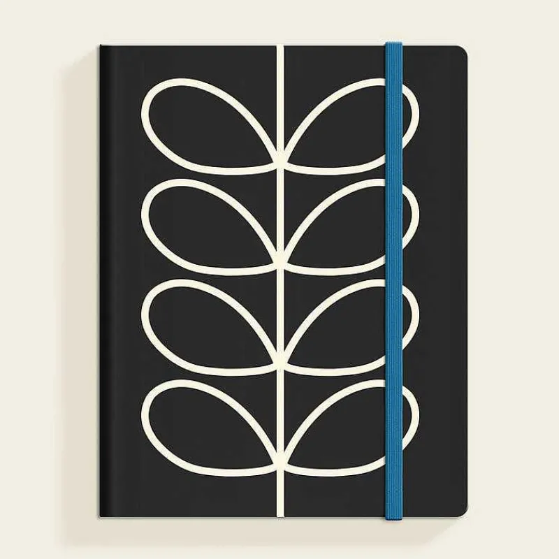 Orla Kiely Gifts Under £100-Medium Notebook