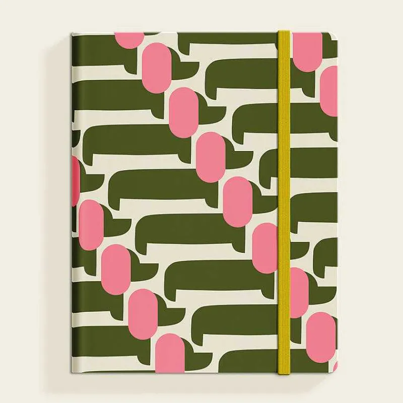 Orla Kiely Gifts Under £100-Medium Notebook