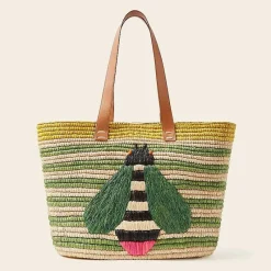 Orla Kiely Tote Bags-Monday Basket Bag