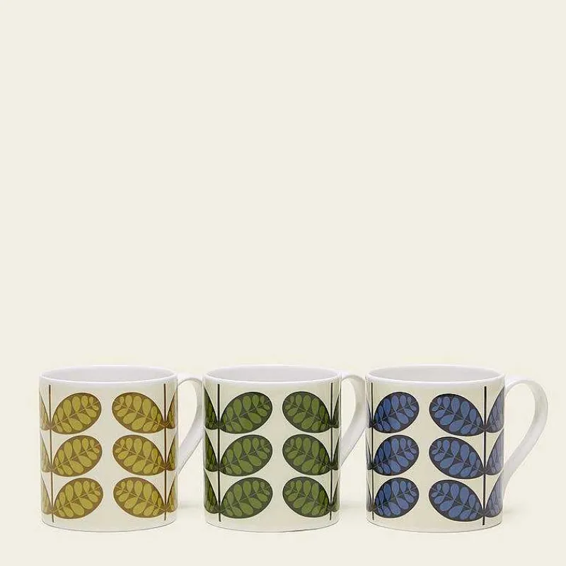 Orla Kiely Mugs & Teapots-Mug Set Of 3