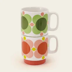 Orla Kiely Mugs & Teapots-Mug Set Of 2