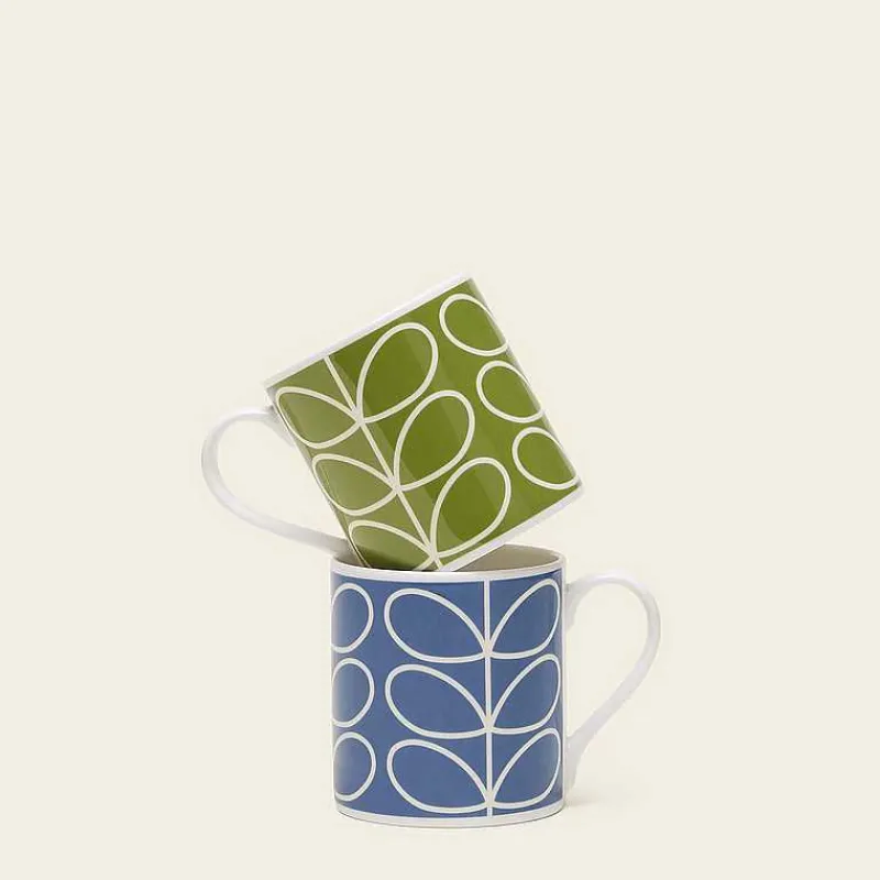 Orla Kiely Mugs & Teapots-Mug Set Of 2