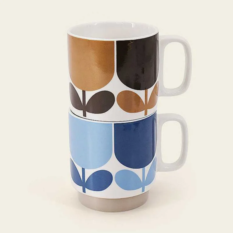 Orla Kiely Mugs & Teapots-Mug Set Of 2