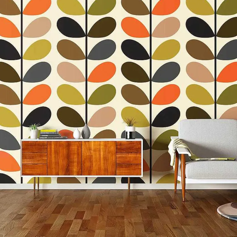 Orla Kiely Wallpaper-Multi Stem Classic Wallpaper