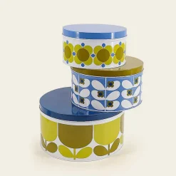 Orla Kiely Gifts Under £100-Nesting Cake Tins