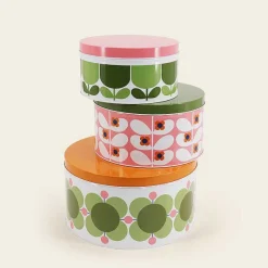 Orla Kiely Gifts Under £50-Nesting Cake Tins