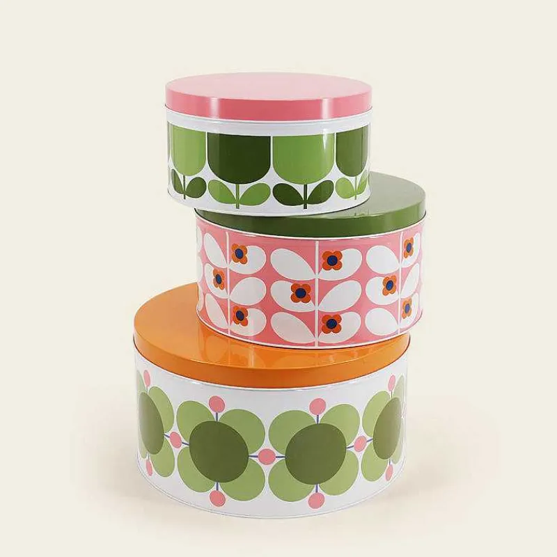 Orla Kiely Gifts Under £50-Nesting Cake Tins