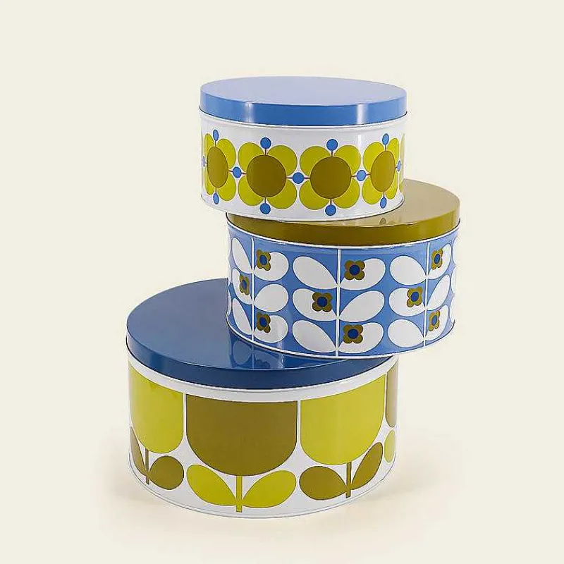 Orla Kiely Gifts Under £50-Nesting Cake Tins