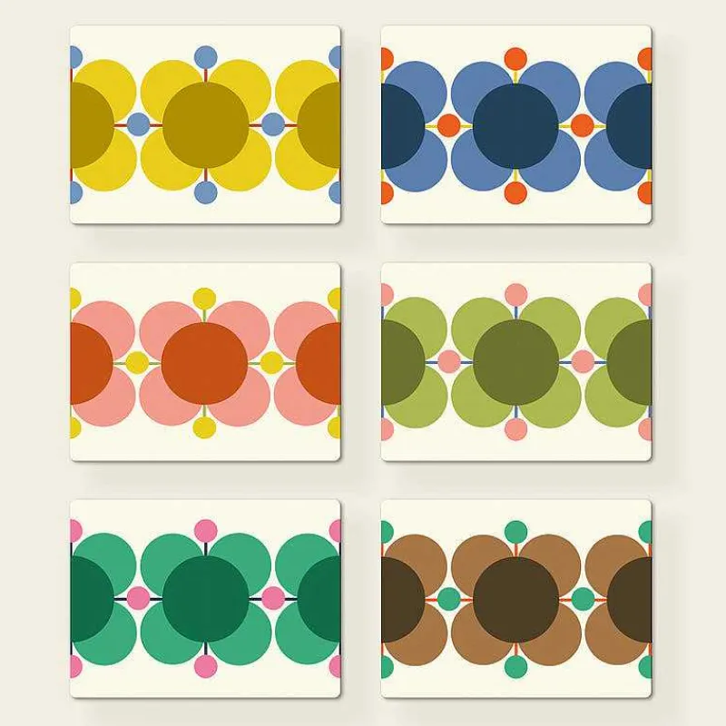 Orla Kiely Placemats & Coasters-Set Of 6 Placemats