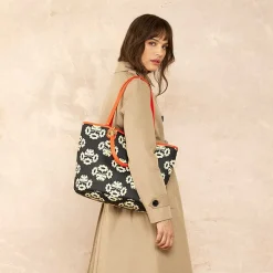 Orla Kiely Tote Bags-Smile Tote