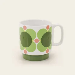 Orla Kiely Gifts Under £100-Stackable Mug Set Of 6