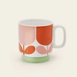 Orla Kiely Mugs & Teapots-Stackable Mug Set Of 6
