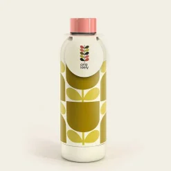 Orla Kiely Water Bottles-Stainless Steel Water Bottle