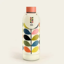 Orla Kiely Water Bottles-Stainless Steel Water Bottle
