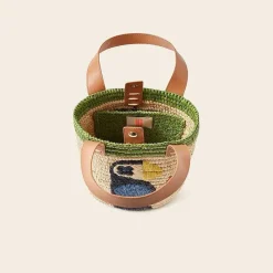 Orla Kiely Handbags-Sunday Mini Basket Bag