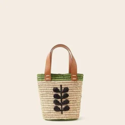 Orla Kiely Handbags-Sunday Mini Basket Bag