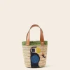 Orla Kiely Tote Bags-Sunday Mini Basket Bag