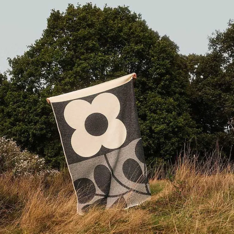 Orla Kiely Gifts Under £200-Wool Jacquard Blanket